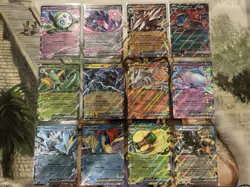 Pokemon Black Bolt White Flare ex Lot Set of 12 Cards Double Rare English - NM/M - Image 1