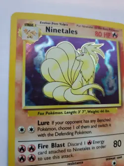Niletales Base Set Holo Pokemon Card WOTC NM - Image 2
