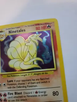 Niletales Base Set Holo Pokemon Card WOTC NM - Image 4