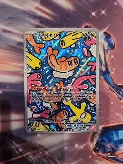 Pokemon TCG Tatsugiri Twilight Masquerade Illustration Rare Card 186/167 - Image 1