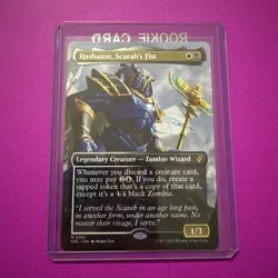 Hashaton Scarab’s Fist - Borderless N/M Aetherdrift MTG Magic The Gathering Card - Image 1