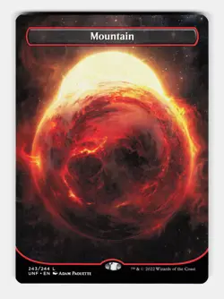 MTG: Mountain (0243) (Borderless) | Unfinity 243 NM - Image 1