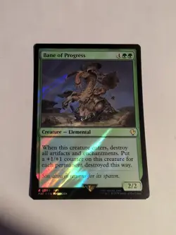 Bane of Progress (Surge Foil) Commander: Final Fantasy Foil - Image 1