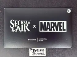 Magic the Gathering Secret Lair x Marvel Deadpool Rainbow Foil Edition - Image 1