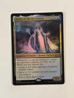 Hylda of the Icy Crown Wilds of Eldrain FOIL Magic the Gathering MTG - Image 1