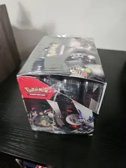 SEALED Pokemon TCG: S&V Black Bolt & White Flare Unova Mini (8 tins/16 packs) - Image 2