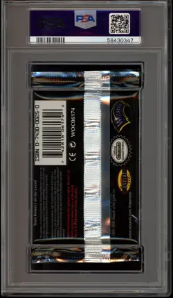 Pokemon Team Rocket 1st Edition Gyarados Art Authentic Sealed Booster Pack PSA 9 - Image 2