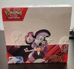 Destined Rivals Booster Box Factory Sealed Pokemon TCG 36 Packs - Image 1