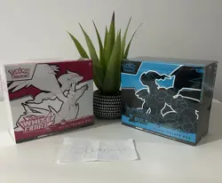 Black Bolt & White Flare Pokemon Center Elite Trainer Boxes ETB Sealed - In Hand - Image 1