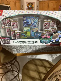 Pokemon TCG: Scarlet & Violet 151 Blooming Waters Premium Collection Worn Box - Image 1