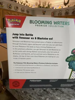 Pokemon TCG: Scarlet & Violet 151 Blooming Waters Premium Collection Worn Box - Image 5