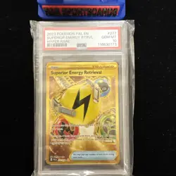 2023 Pokemon Pal En Superior Energy RTRVL #277 Hyper Rare PSA 10 Gem Mint - Image 4