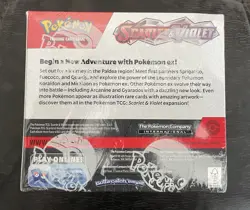 Pokemon Scarlet and Violet Base Set Booster Box Factory Sealed! 820650863240 - Image 2