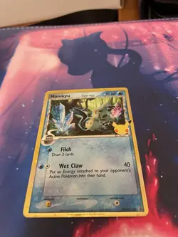Pokemon TCG Mimikyu SWSH136 Celebrations Promo FOIL DAMAGE - Image 1