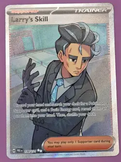 Larry's Skill Full Art Ultra Rare - 139/131 - Prismatic Evolutions Pokemon 2025 - Image 1