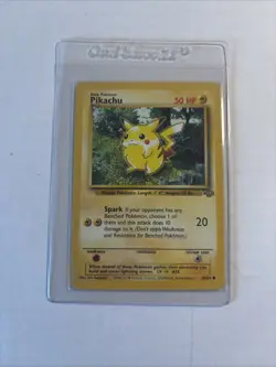 Pokemon TCG Pikachu Jungle 60/64 Regular Unlimited Common Red Cheeks - Image 1