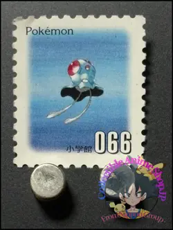 Tentacool Pokemon Stamp Card Japanese Shogakukan Nintendo Game Anime TCG 9A - Image 1