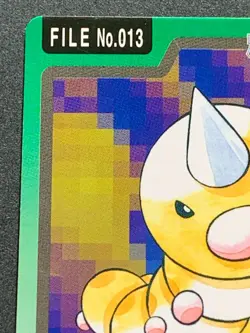Weedle NO.013 Carddass Pokemon card Japanese BANDAI Nintendo VERY RARE - Image 2