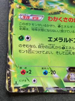 Pokemon card Virizion EX 009/076 1st Pokemon TCG Japan 2013 Holo Rare Nintendo - Image 5