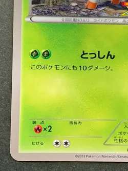 Pokemon card Skiddo 011/XY-P PROMO 2013 Japanese Pocket Monster Nintendo Rare - Image 5