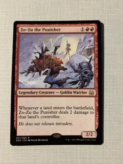 Zo-Zu the Punisher DD Mind vs Might LP/Pl Rare MTG Magic the Gathering - Image 1