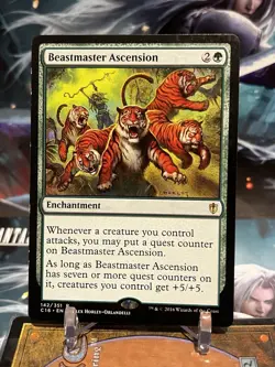 MTG | Beastmaster Ascension [Commander 2016] NF LP - Image 1