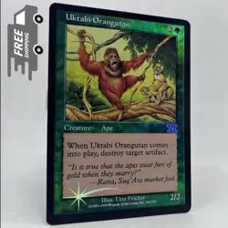 MTG Uktabi Orangutan Sixth Edition Arena Promo Foil Magic Card Shipping Included - Image 1