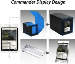 MTG Deck Box for Commander Display with Dice Tower, Fits 100 Double Sleeved Card - Image 5