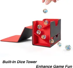 Card Deck Box for MTG Commander, Mtg Deck Box for Commander Display,Fits 100 Dou - Image 3