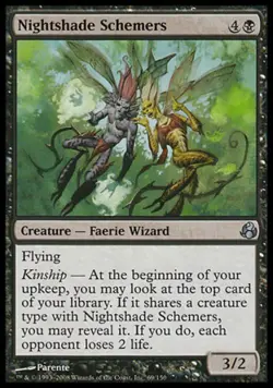 Nightshade Schemers - Medium Play MTG Morningtide - Image 1