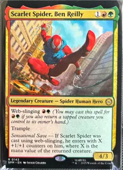 MTG Marvel's Spider-Man Scarlet Spider, Ben Reilly (Rare) - Image 1