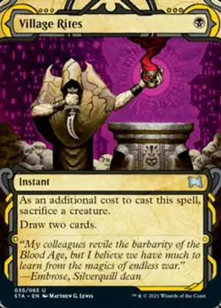 MTG - Village Rites (STA) FOIL - Image 1