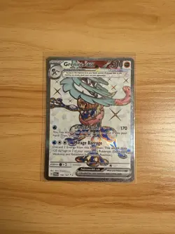 Pokemon TCG Greninja ex 198/167 Sv06: Twilight Masquerade Holo Near Mint - Image 1