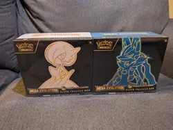Pokemon Center Mega Evolution Gardevoir & Lucario ETB Elite Trainer Box Set of 2 - Image 1
