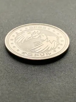 Fearow SP55 medal coin Pokemon Japanese Pokemon Meiji Juice NINTENDO Very Rare - Image 2