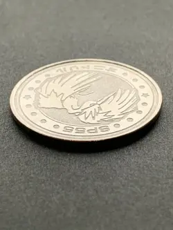 Fearow SP55 medal coin Pokemon Japanese Pokemon Meiji Juice NINTENDO Very Rare - Image 4