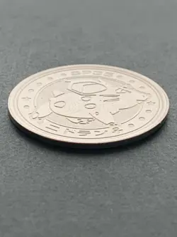 Nidoran SP35 Medal Coin Meiji Juice Pokemon Japanese Pokemon NINTENDO Rare - Image 2