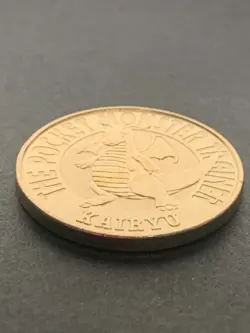 Dragonite NO.149 Pokemon Battle Coin Medal 1997 Japan Pokemon Rare Nintendo Gold - Image 4