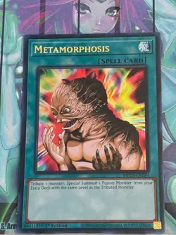 Yugioh 1x Metamorphosis MP25-EN299 2025 Mega-Pack Ultra Rare 1st Edition NM - Image 1
