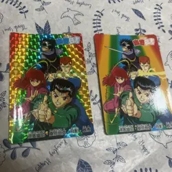 YuGiOh Yu Yu Hakusho Bandai Trading Card Normal Holo Condition - Image 1