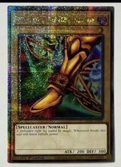 Right Leg Of The Forbidden One Quarter Century Secret Rare MP24-EN002 Yugioh - Image 2