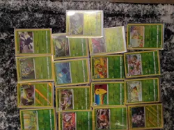 Pokemon Card Lot Grass Type Collection Reverse Holo Cards excellent Condition NM - Image 3