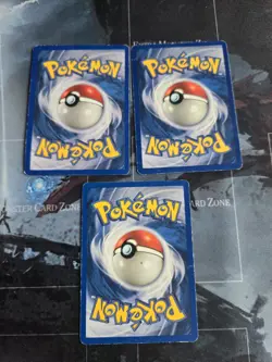 Misty's Gym Heroes 3 Card Lot Poliwag, Horsea, Tentacool Pokemon - Image 5