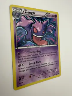 Pokemon Gengar Holo Rare TCG Card 60/162 XY Breakthrough Near Mint - LP - Image 2