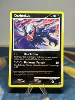 Darkrai 3/106 Great Encounters Reverse Holo Pokemon TCG 2008 Card LP - Image 1
