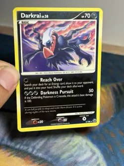 Darkrai 3/106 Great Encounters Reverse Holo Pokemon TCG 2008 Card LP - Image 3