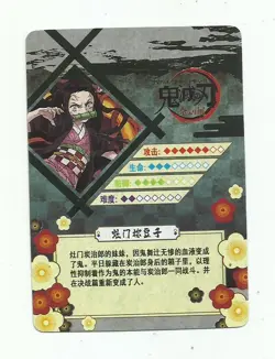 Kyojuro Rengoku. CP GM-CP-01 .Demon Slayer. Kimetsu no Yaiba Anime card. - Image 2