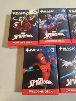Magic The Gathering Marvel Spider-Man Welcome Deck Complete Set- SDCC MTG NEW - Image 2