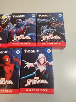 Magic The Gathering Marvel Spider-Man Welcome Deck Complete Set- SDCC MTG NEW - Image 3