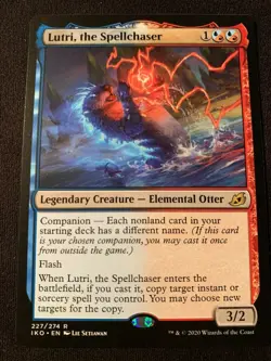MTG Magic 1x x1 - Lutri, the Spellchaser Ikoria:LOB Ed NM (Avl 8) - MakeOFFER - Image 1